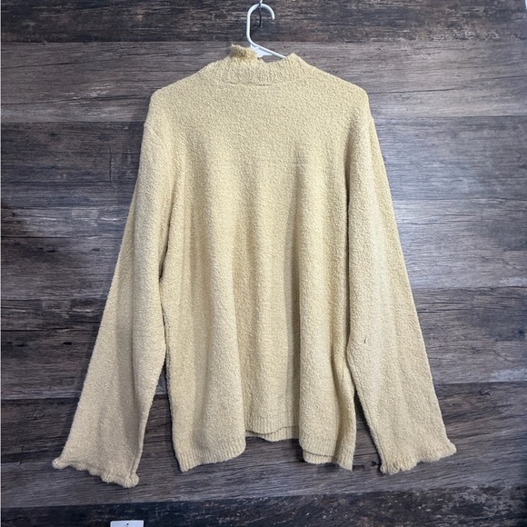 JM Collection Tan Turtleneck Sweater - Picture 2 of 8